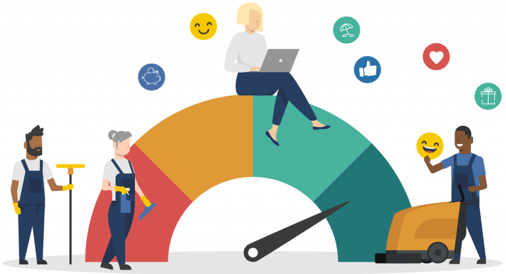 Employee satisfaction, a 2025 cleaning trend.