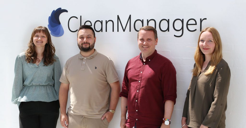 The UK team at CleanManager that are ready to show the benefits of digitalisation